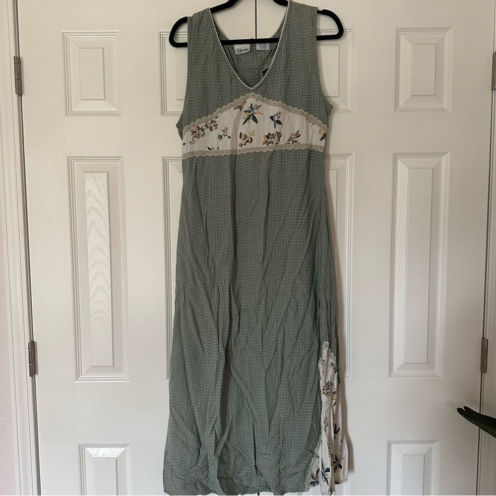 vintage midi dress